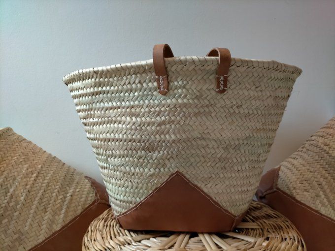 Cabas écologique en feuilles de palmier