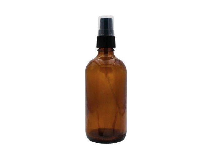 Flacon vaporisateur verre ambre 100 ml 