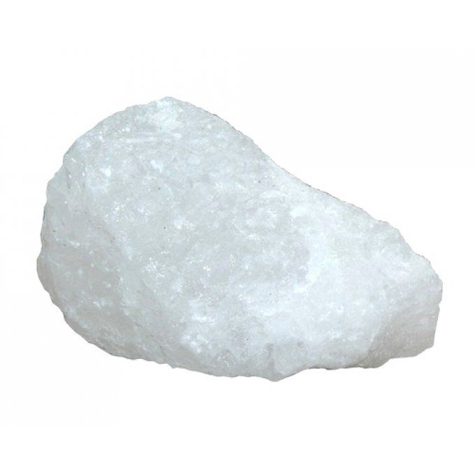 Le lot de deux Pierres d'alun 100% naturelle "sel de potassium" sans aluminium = 200 gr