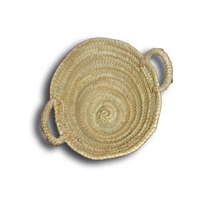Petit cabas écologique en feuilles de palmier